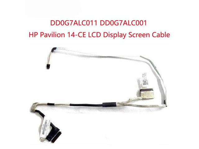 Replacement Laptop LCD Display Screen Cable For HP Pavilion 14-CE DD0G7ALC011 DD