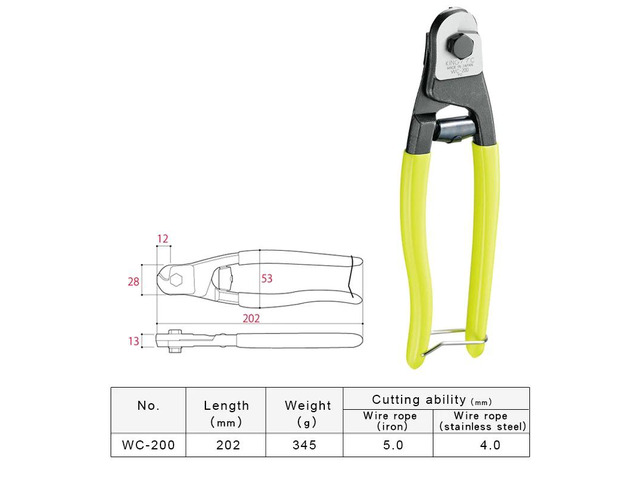 Tool Cable Cutter Electrician Shears Pliers Scissors Cutting Tools Wire Rope Cut