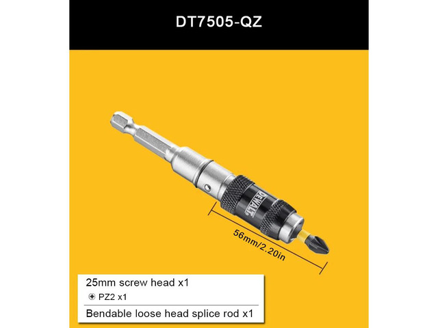 Impact Pivoting Bit Holder Power Tool Accessories Driver Electric Screwdriver Ac