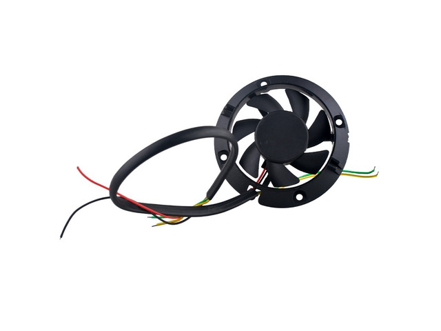 CHA5012RM-10B 63x63x10mm 50x50x10mm Hole Spacing 40mm DC12V 0.12A 2Pin Circular