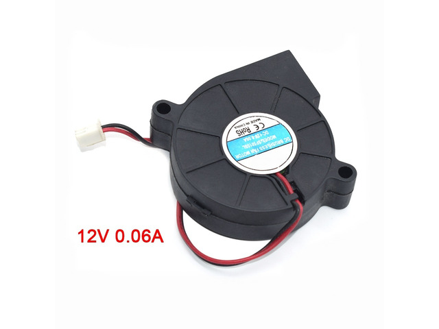 SF5015SL 50mm 5015 50x50x15mm 2Pin 2-Wire 12V 0.06A 0.72W Industrial Blower for