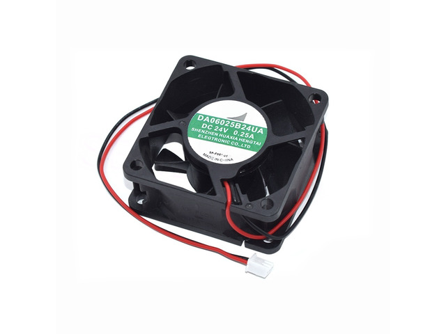 6025 60x60x25mm 60mm 24V 0.25A DA06025B24UA 2-Wire Converter Chassis Cooling Fan