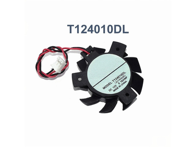 T124010DL DC12V 0.1A Graphics Cooling Fan