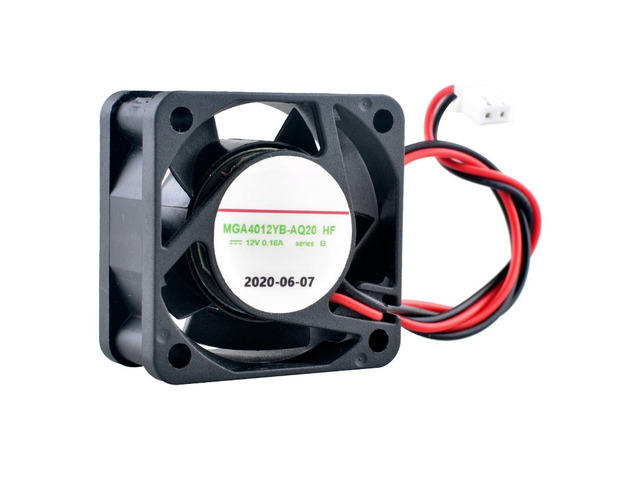 MGA4012YB-O20 40mm 40x40x20mm DC12V 0.18A 2Pin Dual Ball Bearing Cooling Fan for