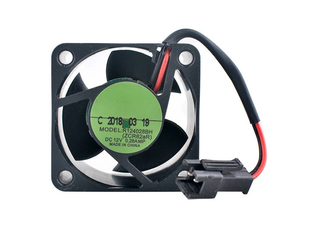 R124028BH ZCR82aR 40mm 40x40x28mm Dual Ball Bearing Cooling Fan DC12V 0.28A for