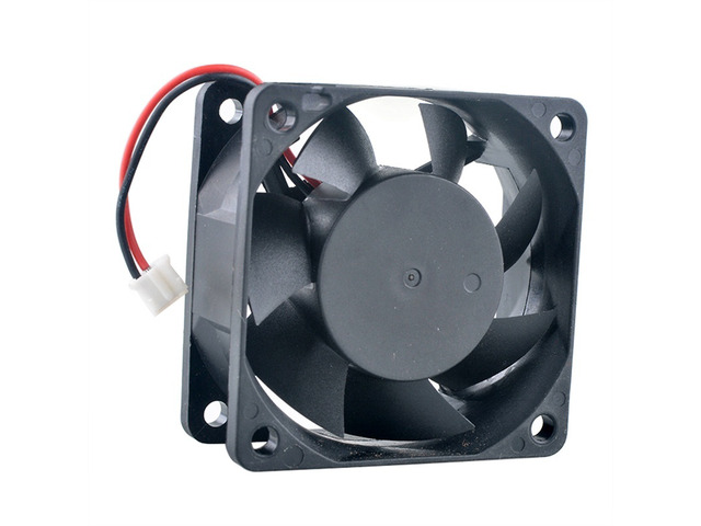 F126025SL 60x60x25mm DC12V 0.12A 2Pin Quiet Cooling Fan for Charger Power Supply