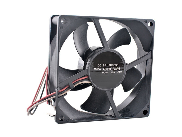 AUB0824VH 80mm 80x80x25mm DC24V 0.21A 3Pin 4200RPM Axial Flow Fan Cooling Fan fo
