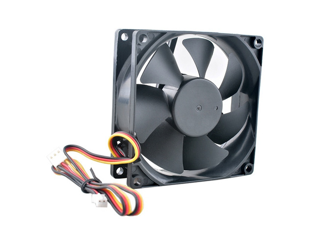 A8025L12S 80mm 80x80x25mm Quiet Cooling Fan 2000RPM DC12V 0.04A 2Pin 3Pin CPU Po