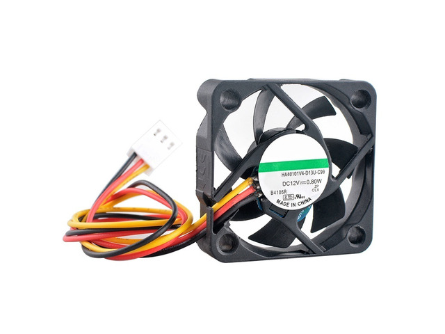 HA40101V4-D13U-C99 40mm 40x40x10mm DC12V 0.80W 3Pin 4500RPM Quiet Cooling Fan fo