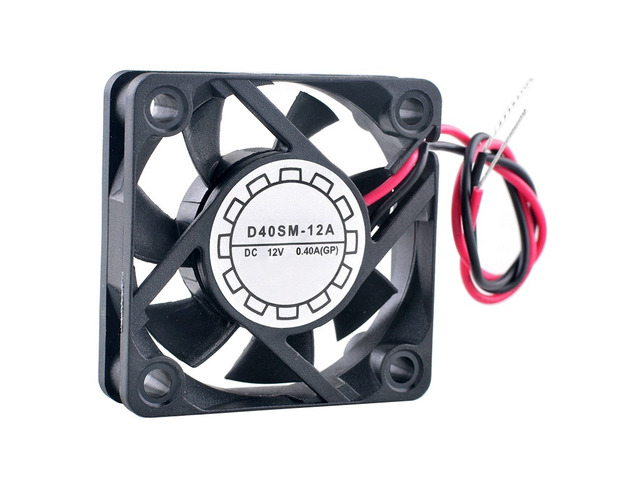 D40SM-12A 40mm 40x40x10mm DC12V 0.40A 7200RPM High Speed Cooling Fan for Printer