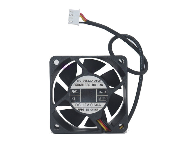 EFC-06E12D EFC-06E12D-AF09 6025 60x60x25mm 12V 0.60A Server Inverter Power Suppl