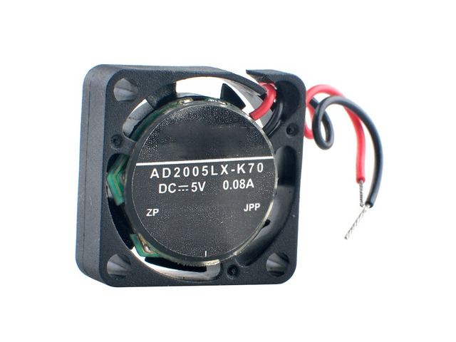 AD2005LX-K70 20mm 20x20x6mm DC5V 0.08A 2Pin Micro Cooling Fan for Projectors Rou