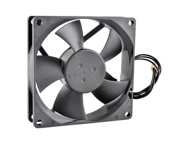 AFB0812LD 80mm 80x80x25mm Cooling Fan Dual Ball Bearing 0.12A DC12V 3Pin Chassis