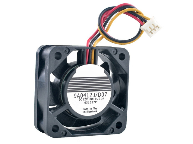 9A0412J7D07 40mm 40x40x15mm Cooling Fan DC12V 0.11A 3Pin Dual Ball Bearing Fan f