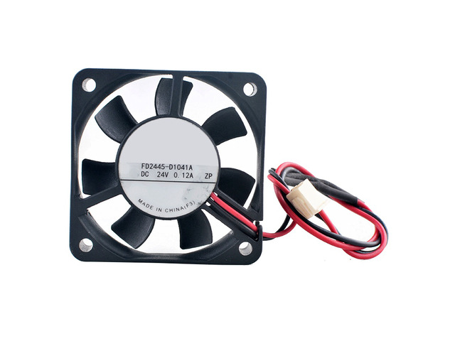 FD2445-D1041A 45mm 45x45x10mm Dual Ball Bearing Cooling Fan DC24V 0.12A 2Pin Fre