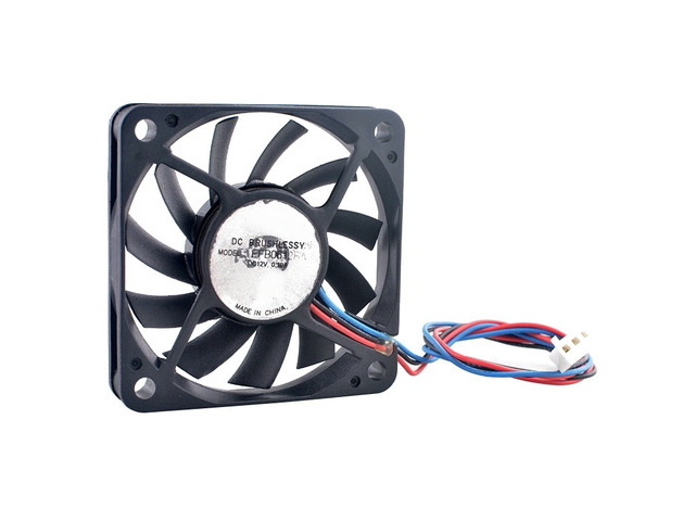 EFB0612HA 60mm 60x60x10mm DC12V 0.18A 3Pin Dual Ball Bearing High-Speed Cooling