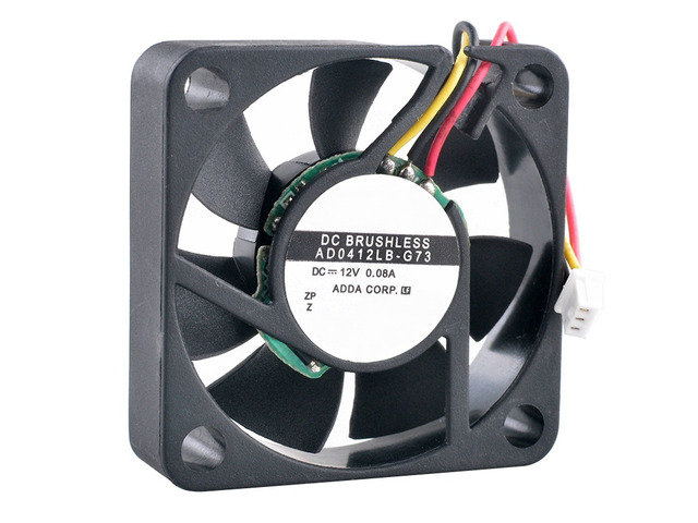 AD0412LB-G73 40mm 40x40x10mm DC12V 0.08A Quiet Cooling Fan with Dual Ball Bearin