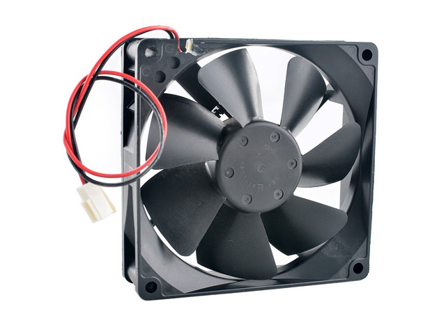 3610KL-04W-B50 92mm 92x92x25mm Dual Ball Bearing Cooling Fan DC12V 0.34A 2Pin Ch
