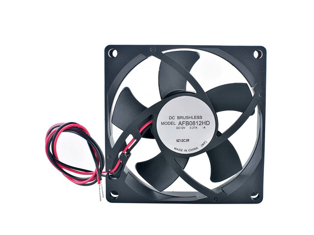 AFB0812HD 80mm 80x80x25mm Dual Ball Bearing Cooling Fan DC12V 0.27A 4200RPM for