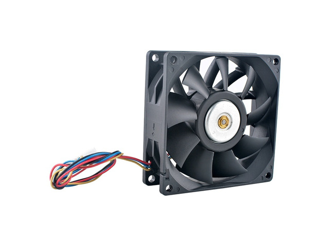 FFB0812SH 80mm 80x80x25mm High Speed Cooling Fan Dual Ball Bearing 4Pin DC12V 0.