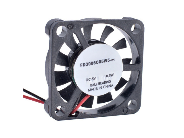 FD3006C05W5 30mm 30x30x6mm 5V 0.6W Ultra-Thin Micro Cooling Fan