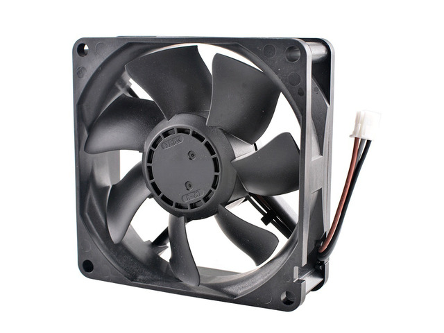 80mm 80x80x25mm Dual Ball Bearing Cooling Fan DC12V 0.18A 3Pin Connector 3000RPM