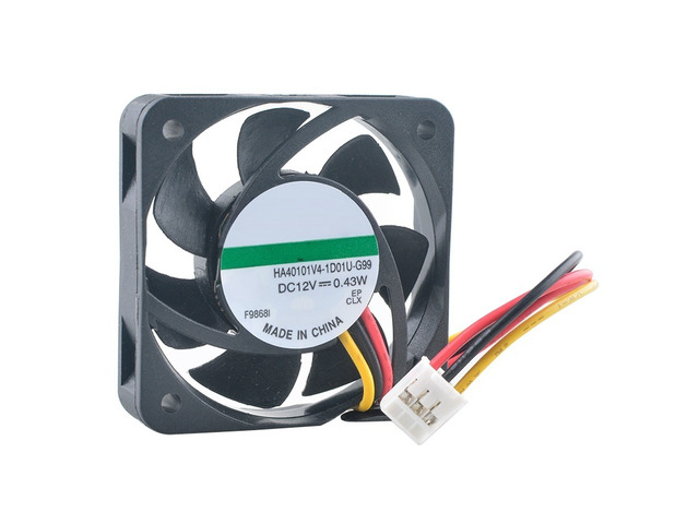 HA40101V4-1D01U-G99 40mm 40x40x10mm DC12V 0.43W 3Pin Quiet Cooling Fan for Print