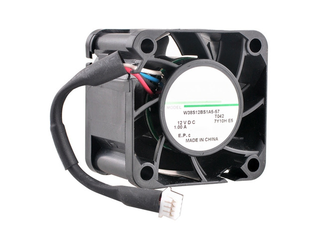 W38S12BS1A5-57 38mm 38x38x28mm High Speed Cooling Fan DC12V 1.00A 4Pin Power Sup