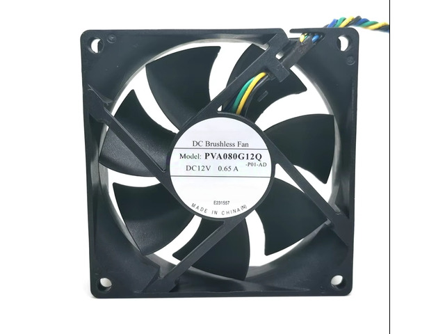 PVA080G12Q 80mm 80x80x25mm 12V PWM Cooling Fan 59CFM 4Wire 4Pin Cooler for Serve