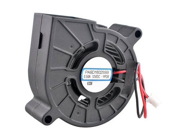 PABD16025SB 60mm Blower Fan 60x60x25mm DC12V 0.50A 2Pin 11000RPM High Speed Cent