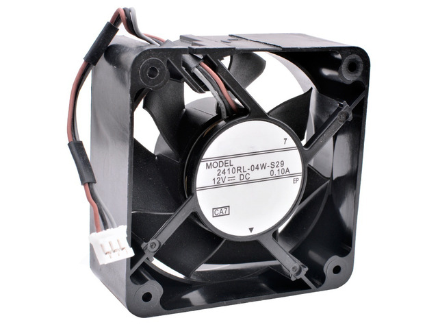 2410RL-04W-S29 60mm 6025 60x60x25mm DC12V 0.10A Very Quiet Power Cooling Fan