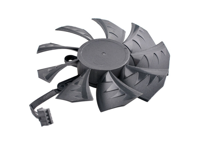 PLA09215B12H 85mm Diameter Hole Spacing 43x43x43mm DC12V 0.55A 4Pin Dual Ball Be
