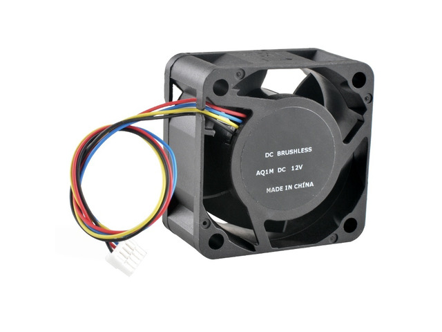 AQ1M 40mm 40x40x20mm Fan High Speed Cooling 4Pin DC12V 0.60A Micro Hosts Compute