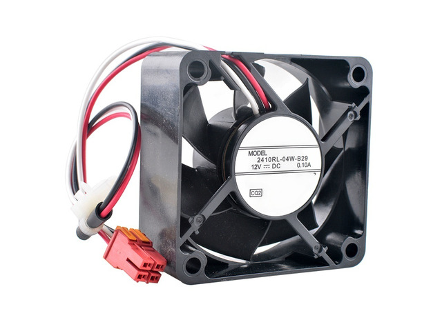 2410RL-04W-B29 60mm 60x60x25mm DC12V 0.10A Double Ball Bearing Cooling Fan for W