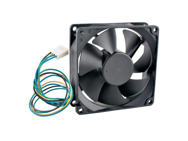 FD128025EB-N 80mm 80x80x25mm Cooling Fan DC12V 0.45A 4Pin Dual Ball Bearing Chas