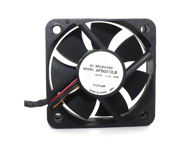 AFB0512LB 50mm 50x50x15mm DC12V 0.11A Double Ball Bearing 4Pin Cooling Fan for P