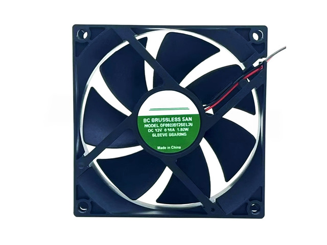 DF0922512SEL2b DC12V 0.16A 1.92W 2Wire 92mm Cooling Fan