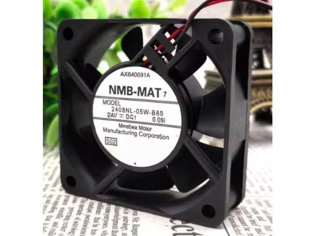 2408NL-05W-B50 24V 0.09A 60mm Frequency Converter Cooling Fan 6020 60x60x20mm