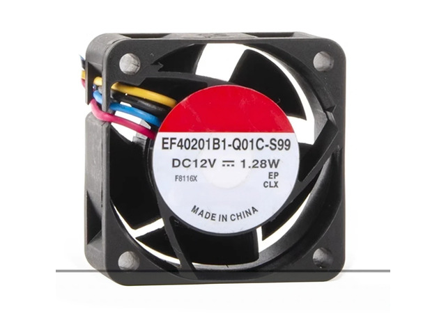 EF40201B1-Q01C-S99 40mm 40x40x20mm 12V PWM Computer Case Cooling Fan 1.28W 4Pin