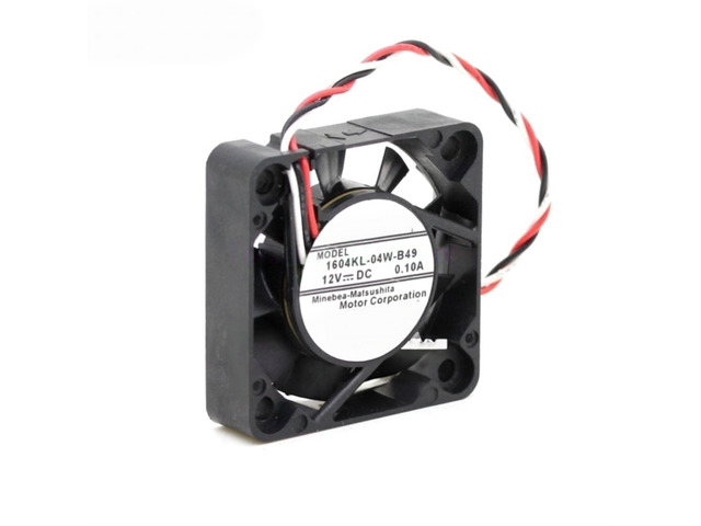 1604KL-04W-B49 4010 40mm 40x40x10mm DC12V 0.1A Dual Ball Bearing Axial Cooling F