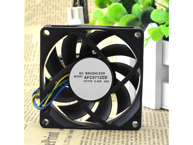 AFC0712DD 7020 70mm 12V 0.45A Double Ball Speed Cooling Fan 70x70x20mm