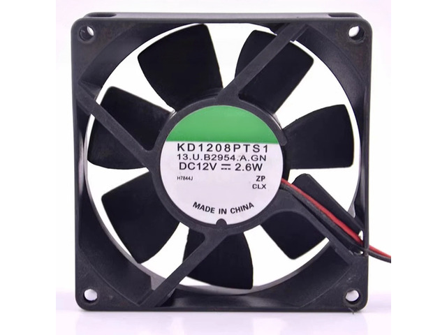 KD1208PTS1 80x80x25mm 8025 DC12V 1.9W Low-Current Power Supply Chassis Cooling F