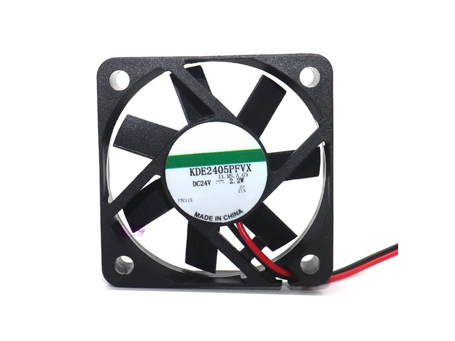 KDE2405PFVX DC24V 5010 50x50x10mm 2.2W 2Wire Cooling Fan