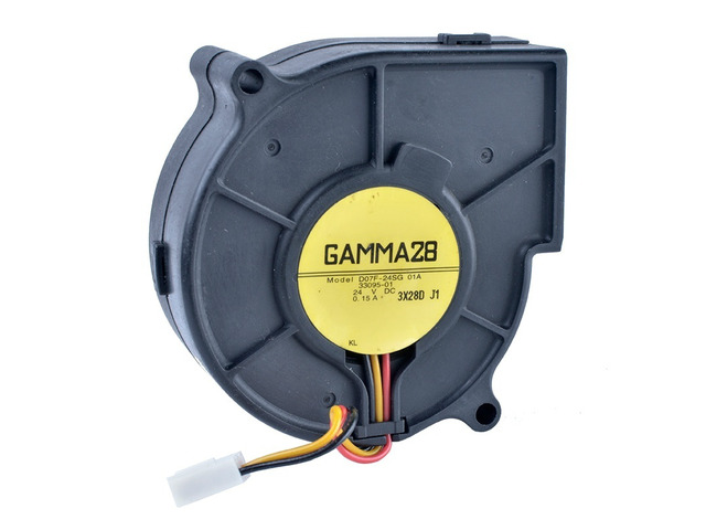 D07F-24SG 01A 7530 75mm 24V 0.15A Centrifugal Turbine Blower Fan