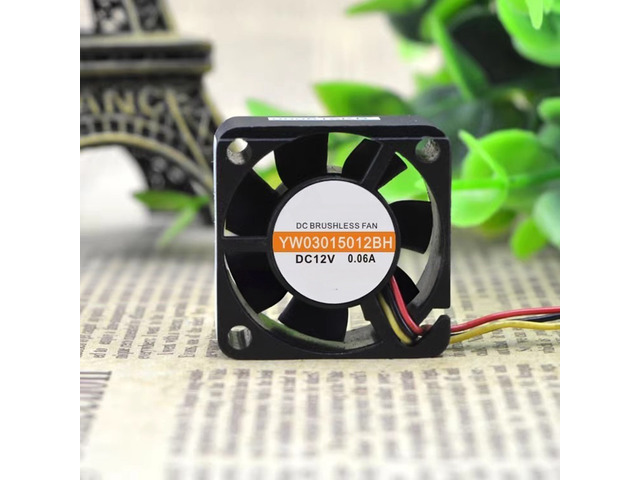 YW03015012BH DC12V 0.06A 30mm Video Card Fan Hard Drive Box Graphics Card Coolin