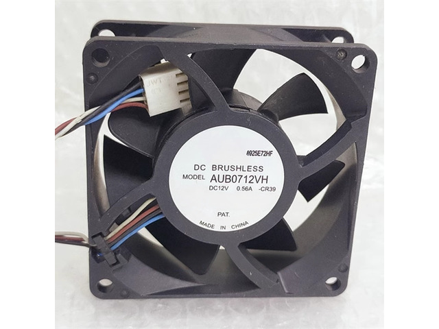 AUB0712VH 70mm 70x70x25mm DC12V 0.56A 4Pin Speed Control PWM High Air Volume Coo