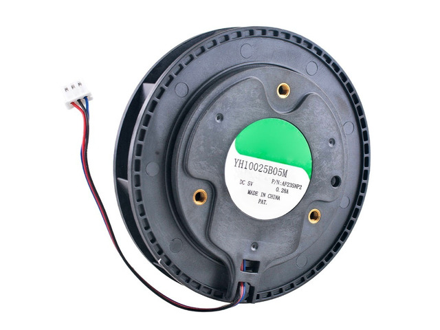 YH10025B05M AF23SNP2 100mm Blower Fan 100x100x25mm DC5V 0.28A 3Pin Double Ball B