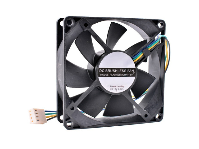 PLA08025S12HH-1-LV 80mm 8025 80x80x25mm 12V 0.50A Computer CPU 4Pin PWM Cooling