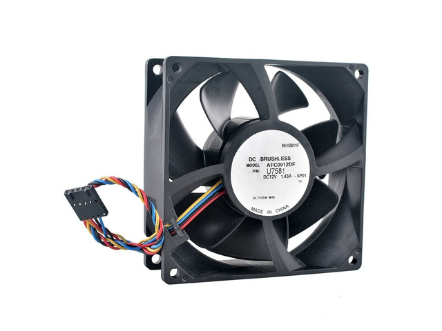 AFC0912DF U7581 92mm 92x92x32mm DC12V 1.43A 5000RPM Cooling Fan