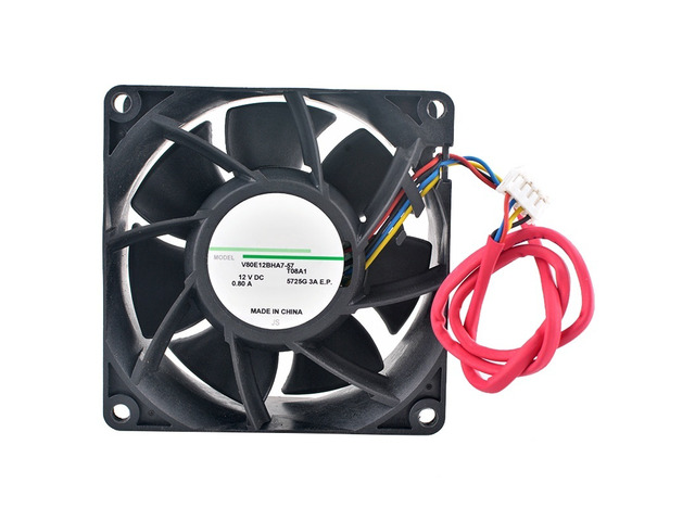 V80E12BHA7-57 80mm 80x80x38mm Cooling Fan DC12V 0.80A 4Pin Server Power Supply F